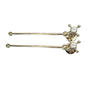   Galatea Design Zawory kątowe do armatury umywalkowej ciepła/zimna gold  GDW28GOLD W MAGAZYNIE!!