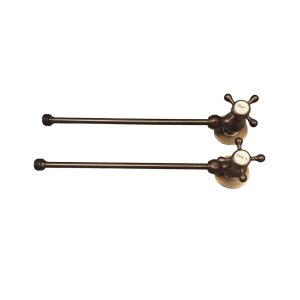   Galatea Design Zawory kątowe do armatury umywalkowej ciepła/zimna old brass  GDW28OLB W MAGAZYNIE!!