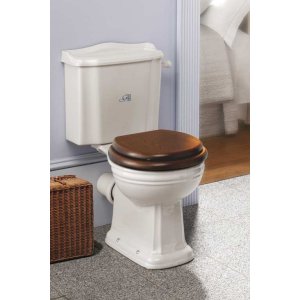 Gentry Home Balasani Miska WC kompaktowa stojąca Biała 4004