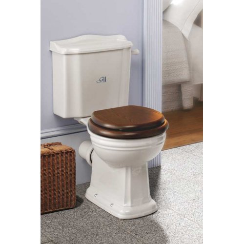 Gentry Home Balasani Miska WC kompaktowa stojąca Biała 4004