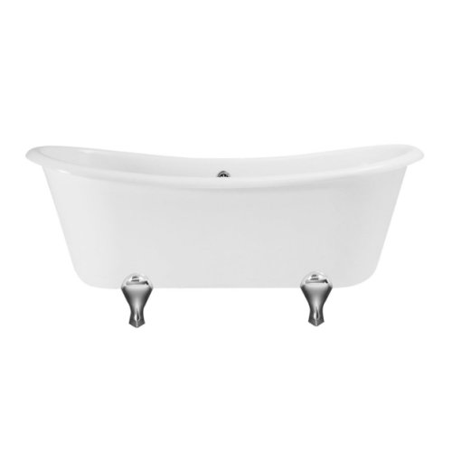 Gentry Home Bateau Wanna wolnostojąca 165x71 z nogami biały 9301+9308-C