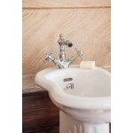 Gentry Home Belgravia Bidet stojący z otworem na baterię Biały 2515