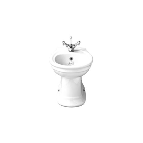 Gentry Home Hillingdon Bidet stojący z otworem na baterię Biały 1515