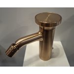 Gessi Origini Bateria bidetowa jednootworowa z korkiem warm bronze brushed pvd 66007.726