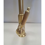   Gessi Venti20 Bateria kuchenna obrotowa z wyciąganą wylewką brass brushed pvd 60622.727 W MAGAZYNIE!!