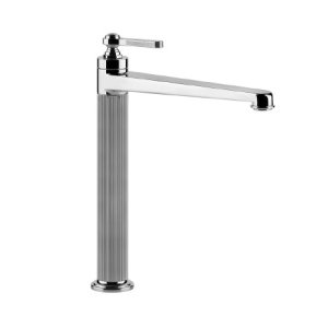 Gessi Venti20 Bateria umywalkowa z korkiem wysoka chrom 65003.031