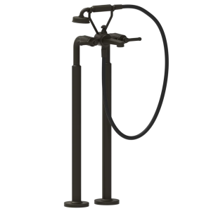 Gessi Venti20 Bateria wannowa wolnostojąca element zewnętrzny aged bronze 65128.187