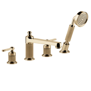 Gessi Venti20 Bateria wannowa 4-otworowa warm bronze pvd 65045.735