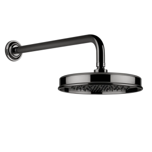 Gessi Venti20 Deszczownica Ø22,9 z ramieniem ściennym black metal pvd 65148.706