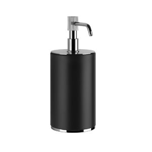 Gessi Venti20 Dozownik mydła stojący chrom/czarny 65438.031