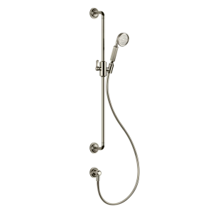 Gessi Venti20 Drążek prysznicowy ze słuchawką,wężem 150 cm i przyłączem wody nickel pvd 65142.720