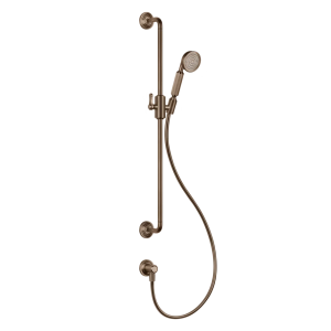 Gessi Venti20 Drążek prysznicowy ze słuchawką,wężem 150 cm i przyłączem wody copper brushed pvd 65142.708