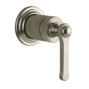 Gessi Venti20 Element sterujący baterii umywalkowej ścienny 1-kierunkowy część zewnętrzna finox brushed nickel 65109.149