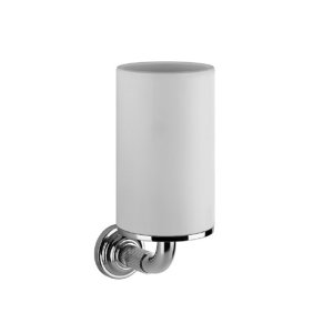 Gessi Venti20 Kubek ścienny chrom/biały 65407.031