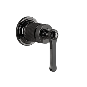 Gessi Venti20 Mieszacz ścienny z jednym wyjściem element zewnętrzny black metal pvd 65131.706