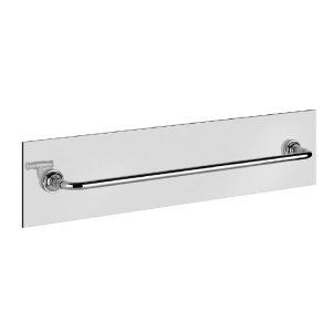 Gessi Venti20 Wieszak ścienny na ręcznik 60 cm mocowanie ze szkła chrom 65515.031