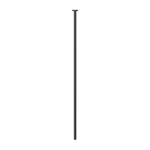 Gessi Venti20 Wylewka umywalkowa sufitowa matte black 63399.299