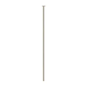 Gessi Venti20 Wylewka umywalkowa sufitowa matte greige 63399.273