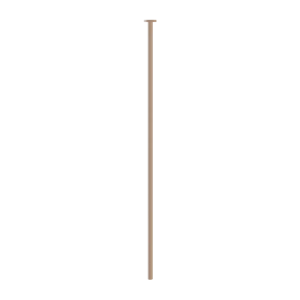 Gessi Venti20 Wylewka umywalkowa sufitowa matte cipria 63399.275