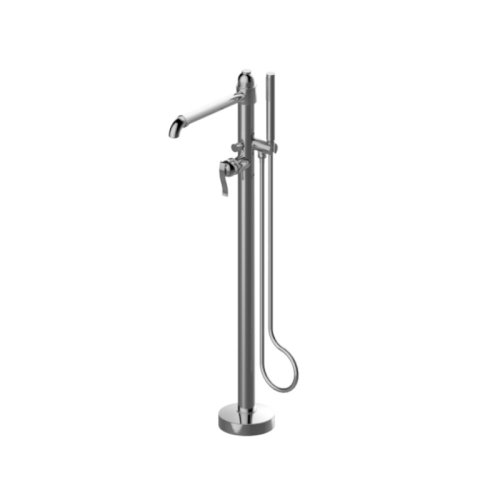 Graff Bali Bateria wannowa wolnostojąca z zestawem prysznicowym Chrom E-2154-LM20N-T