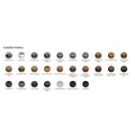 GRAFF Bali Ramię prysznicowe, polerowany chrom E-8525