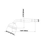 GRAFF Słuchawka prysznicowa, polerowany chrom E-8604