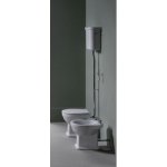 GSI Ceramica Classic Spłuczka miski do kompaktu wysoka biały 878011