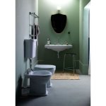 GSI Ceramica Classic Spłuczka miski do kompaktu niska biały 879011