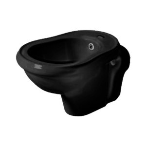 Kerasan Retro Bidet Wiszący 38x52 cm Czarny 102604