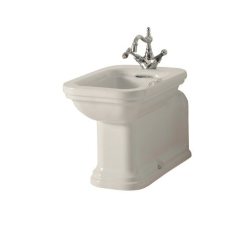 Kerasan Waldorf Bidet Stojący PROLUNGATO 37x65 cm Biały 4120K1