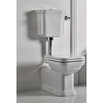 Kerasan Waldorf Spłuczka WC Dolnopłuk 40x14 cm Biały 418201