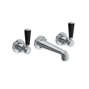 Lefroy Brooks Classic Bateria umywalkowa 3-otworowa podtynkowa Chrom BL1212CP