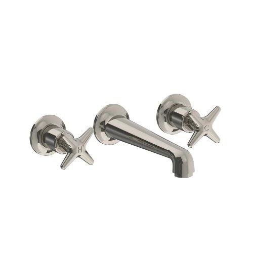 Lefroy Brooks Classic Bateria umywalkowa 3-otworowa podtynkowa Silver Nickel LS1212NK