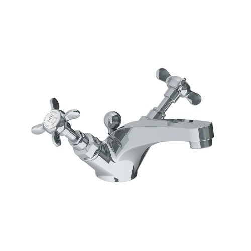 Lefroy Brooks Classic Bateria umywalkowa jednootworowa z korkiem automatycznym Chrom LB1185CP