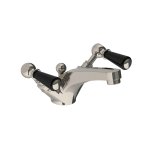 Lefroy Brooks Classic Bateria umywalkowa jednootworowa z korkiem automatycznym Silver Nickel BL1185NK