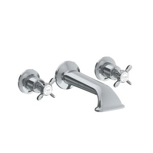 Lefroy Brooks Classic Bateria wannowa podtynkowa Chrom LB1152CP