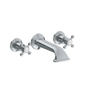 Lefroy Brooks Classic Bateria wannowa podtynkowa Chrom CH1152CP