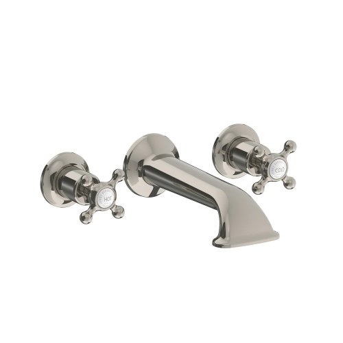 Lefroy Brooks Classic Bateria wannowa podtynkowa Silver Nickel CH1152NK