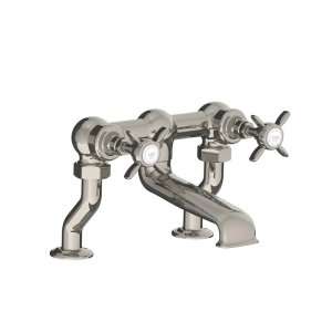 Lefroy Brooks Classic Bateria wannowa 2-otworowa Silver Nickel LB1107NK
