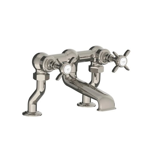 Lefroy Brooks Classic Bateria wannowa 2-otworowa Silver Nickel LB1107NK