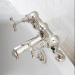 Lefroy Brooks Classic Bateria wannowa 2-otworowa Silver Nickel LB1107NK