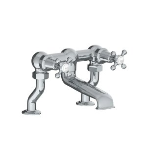 Lefroy Brooks Classic Bateria wannowa 2-otworowa Chrom CH1107CP
