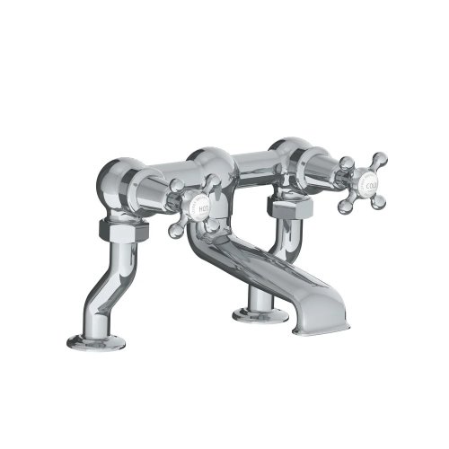 Lefroy Brooks Classic Bateria wannowa 2-otworowa Chrom CH1107CP