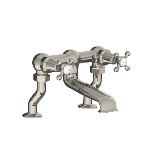 Lefroy Brooks Classic Bateria wannowa 2-otworowa Silver Nickel CH1107NK