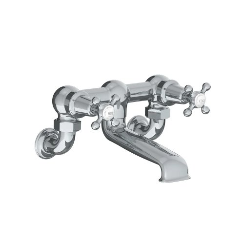 Lefroy Brooks Classic Bateria wannowa 2-otworowa ścienna Chrom CH1151CP