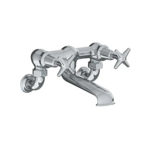 Lefroy Brooks Classic Bateria wannowa 2-otworowa ścienna Chrom LS1151CP
