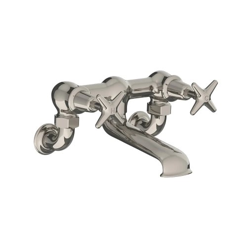 Lefroy Brooks Classic Bateria wannowa 2-otworowa ścienna Silver Nickel LS1151NK