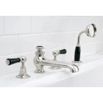 Lefroy Brooks Classic Bateria wannowa 4-otworowa z wyciąganym zestawem prysznicowym Chrom BL1250CP
