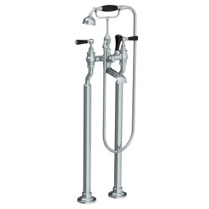 Lefroy Brooks Classic Bateria wannowa wolnostojąca z zestawem prysznicowym Chrom BL1144CP