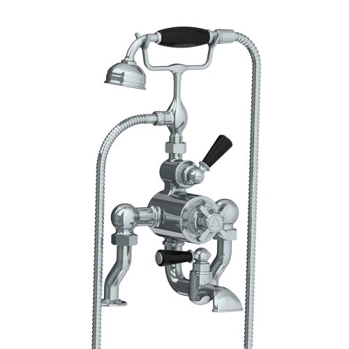 Lefroy Brooks Classic Bateria wannowa termostatyczna 2-otworowa z zestawem prysznicowym Chrom DM/BL8823CP